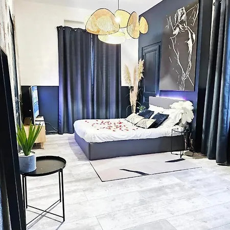 Suite Passion - Jacuzzi Prive - Table Massage Apartment Saint-Etienne (Loire)