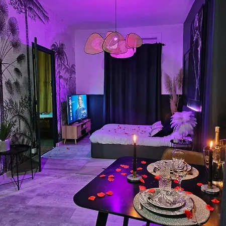 Suite Passion - Jacuzzi Prive - Table Massage * Saint-Etienne (Loire)