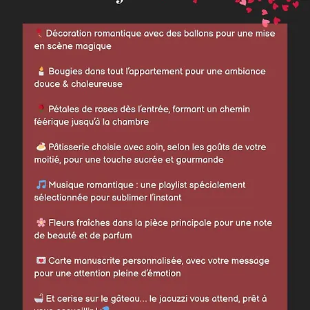 Suite Passion - Jacuzzi Prive - Table Massage Appartement *