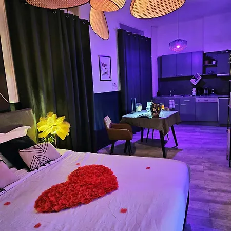 Suite Passion - Jacuzzi Prive - Table Massage * Saint-Etienne (Loire)