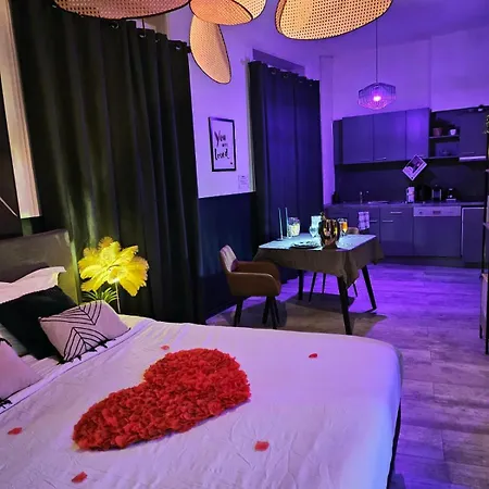 Suite Passion - Jacuzzi Prive - Table Massage Apartment Saint-Etienne (Loire)
